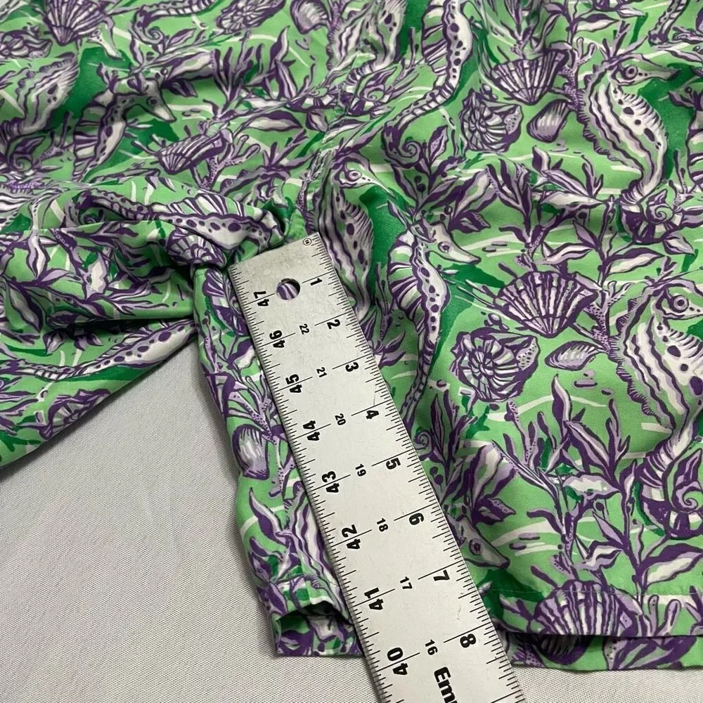 Vineyard Vines Seahorse Chappy Swim Trunks Size Medium